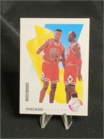 Michael Jordan Basketball Card Skybox Team Work