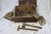 Box with Shoe?Boot parts and some tools