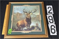 Elk picture 21” X 21”