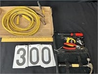 Jumper Cables & Small set of tools