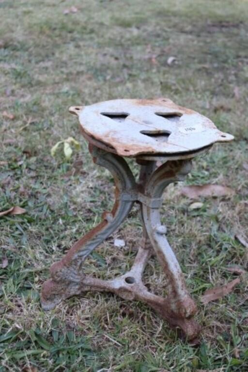 Cast Iron Swivel Seat Base Made In Glascow