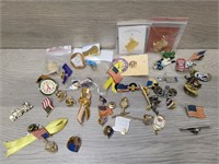 Large Assortment of Pins