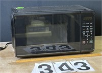 Black microwave 1100 Watt