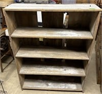 Barn wood shelf 42”X13”X54”