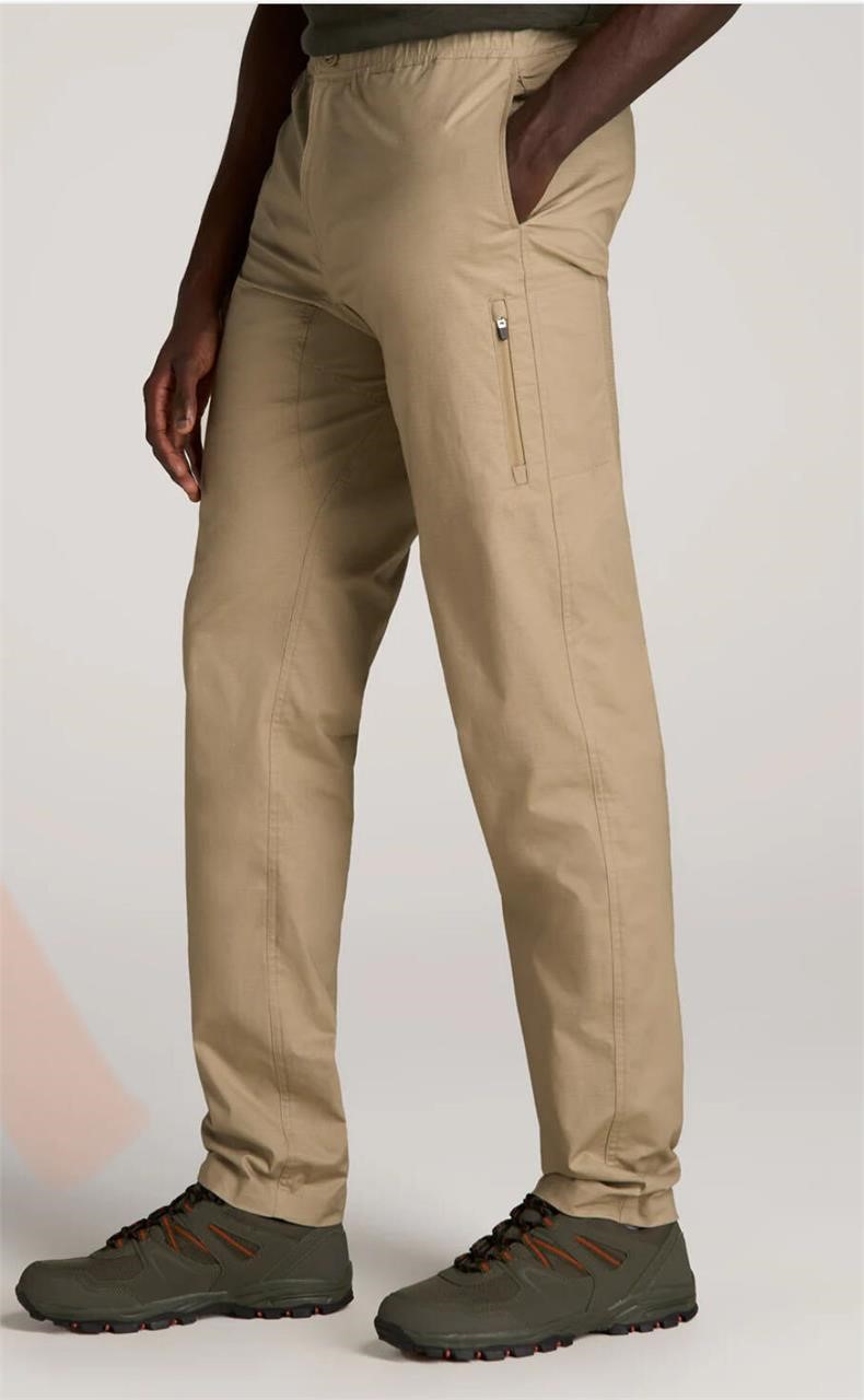 American Tall TAPERED-FIT RIPSTOP PANTS FOR TAL...