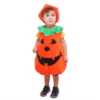 BSTAOFY Halloween Pumpkin Costume Suit Orange Patc