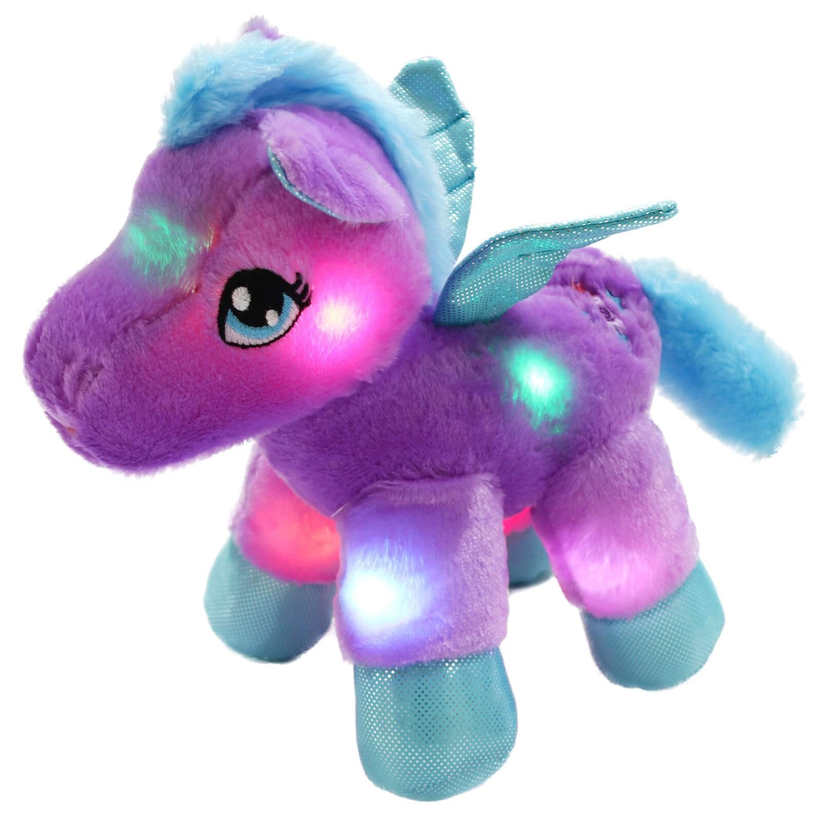BSTAOFY Light up Pegasus Stuffed Animal Glow Unico