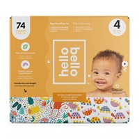Hello Bello Diapers, Size 4 (22-37 lbs) - 74 Count