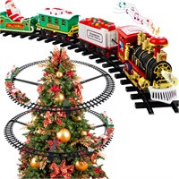 BELLOCHIDDO Hanging Toy Train Steam Locomotive Eng
