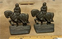 Bookends Knight on Horse