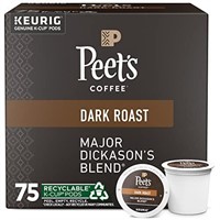 Peet's Coffee, Dark Roast K-Cup Pods for Keurig Br