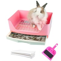 Linifar Extra Large Rabbit Litter Box, Pet Potty C