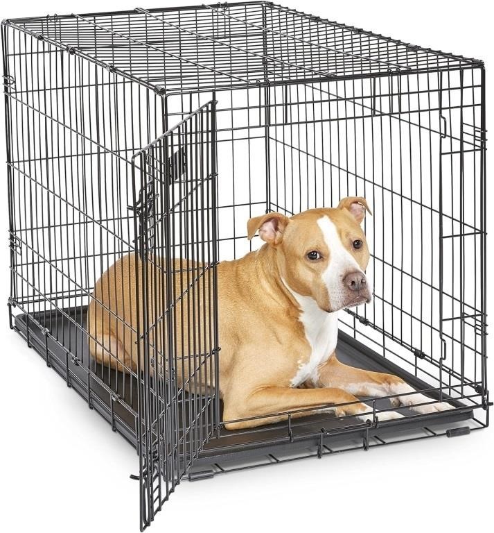 MIDWEST iCRATE 36" FOLDING MMETAL DOG CRATE