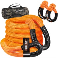 Kinetic Recovery Tow Rope: 1.26" x 30ft 55000LBS S