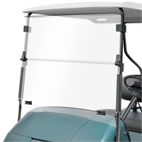 10L0L Clear Golf Cart Windshield for EZGO TXT/Meda