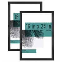MCS Studio Gallery Frame, Black Woodgrain, 16 x 24