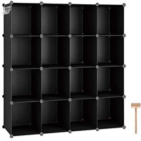 C&AHOME Cube Storage Organizer, 16-Cube Shelves Un