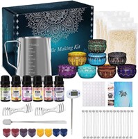 Candle Making Supplies Kit for Adults Kids, DIY Sc
