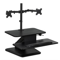 Mount-It! Sit Stand Workstation Standing Desk Conv