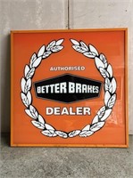 Original Authorised Better Brakes Dealer sign