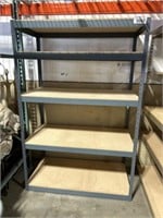 Heavy duty 5 shelf garage storage shelf 48x24x72