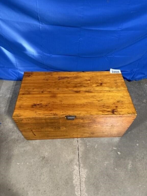 Wooden storage box 36x19x18