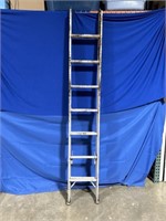 Approximately 12ft aluminum extension ladder