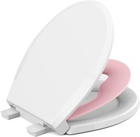 (slight use) Toilet seat w toddler seat built in