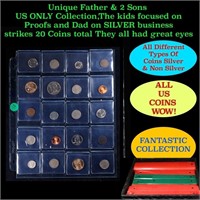 Unique Father & 2 Sons US ONLY Collection,The kids