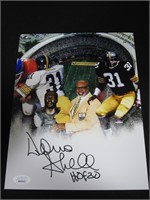 DONNIE SHELL SIGNED 8X10 PHOTO STEELERS JSA