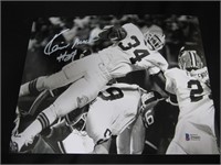 KEVIN MACK SIGNED 8X10 PHOTO BROWNS BAS