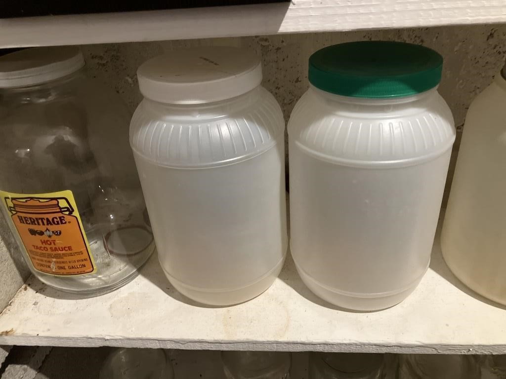 Gallon jugs