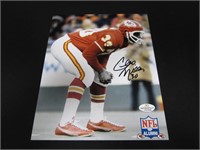 CLEO MILLER SIGNED 8X10 PHOTO CHIEFS COA