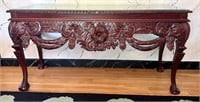 Lovely Ornate Vintage Console Table