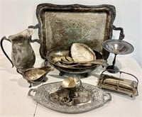 Mixed Vintage Lot with some Silver Plate