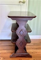 Vintage 3 Tier Side Table - Some Surface Wear