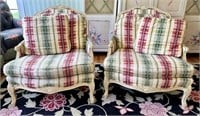 Two Broyhill Armchairs *Check Pics - Some Wear*