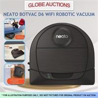 NEATO BOTVAC D6 WIFI ROBOTIC VACUUM (MSP:$581)