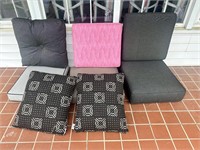 Mixed Lot of Outdoor Cushions