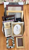 Mixed Picture Frames Lot