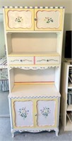 Vintage Hand Painted Cabinet - Check Pics
