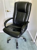 Black Computer Chair - Has Wear - Check Pics