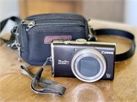 Canon PowerShot SX200 IS Camera with Case