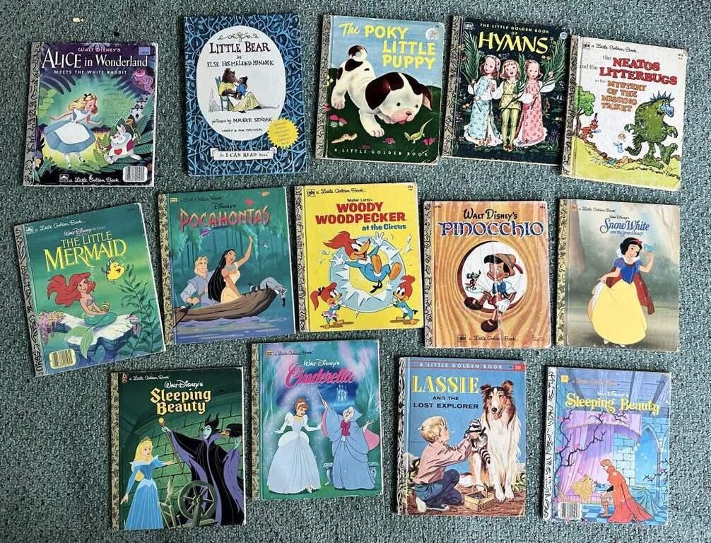 Vintage Children's Books - Golden Books, Disney &