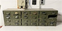 Vintage LYON Multi-Drawer Cabinet *One drawer is