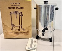 Vintage Sunbeam 12 to 30 Cup Coffee Maker