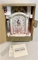 Disney Minnie Mouse Musical Alarm Mantle Seiko