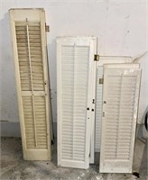 Mixed Lot of Shutters - Qty 10 - Sizes Vary.