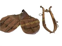Horse Hames, Leather Saddlebags