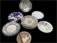 Collection of Ironstone Plates